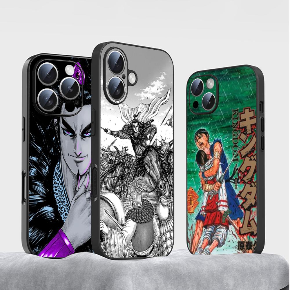 Apple Iphone 15 Pro Max - Funda para Teléfono Kingdom Manga Kanki