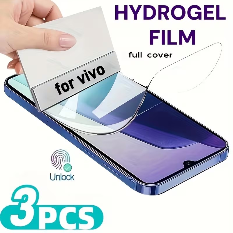 Vivo V40 - 3 Protectores de Pantalla para Vivo