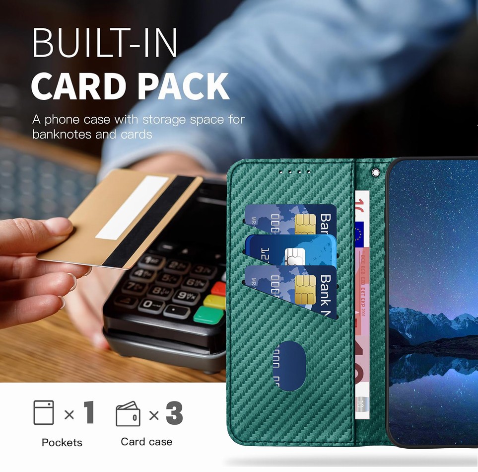 Funda de Lujo Pop de Fibra de  - Google Pixel 8A reseña y precio