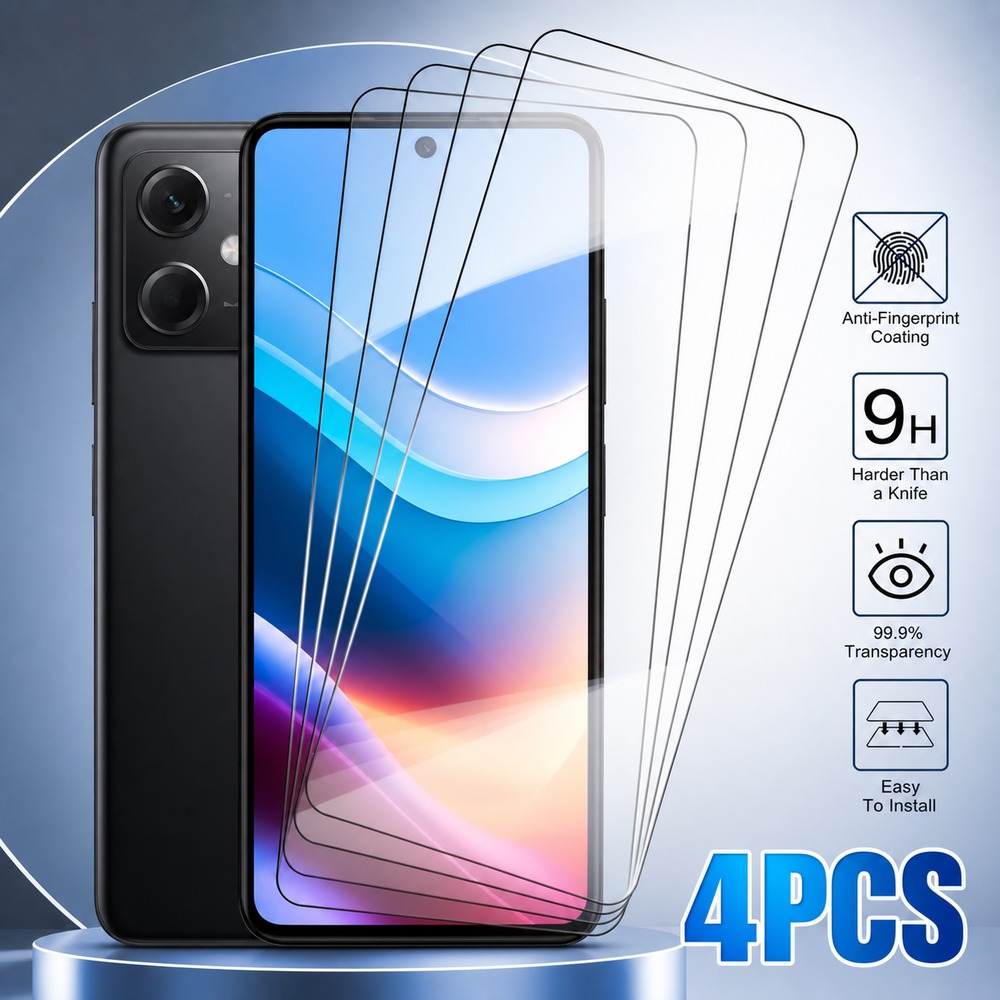4PCS Cristal Templado Para Rea - Realme C67 reseña y precio